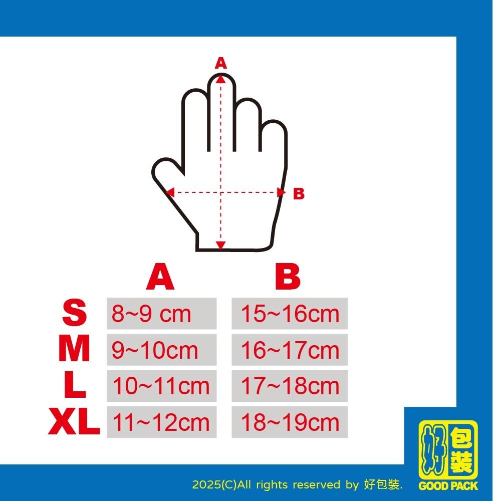 【好包裝】極厚款 標準款 橡膠手套 NBR手套 紫色手套 藍色手套 無粉手套 耐油手套 現貨不用等-細節圖2