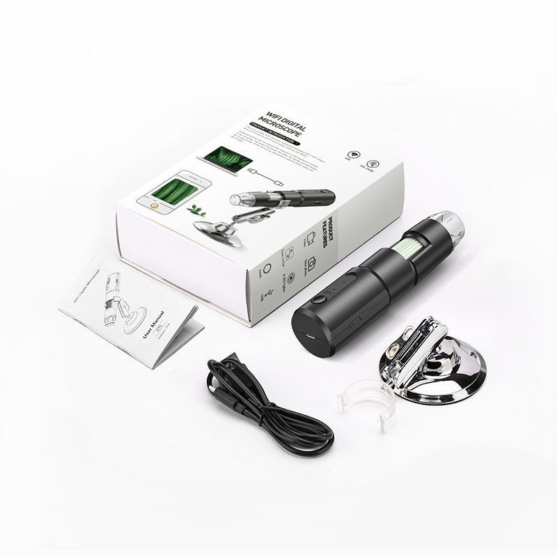 無線wifi 頭皮頭髮毛囊檢測儀 皮膚毛髮測試儀器 理髮店高清放大器-細節圖2