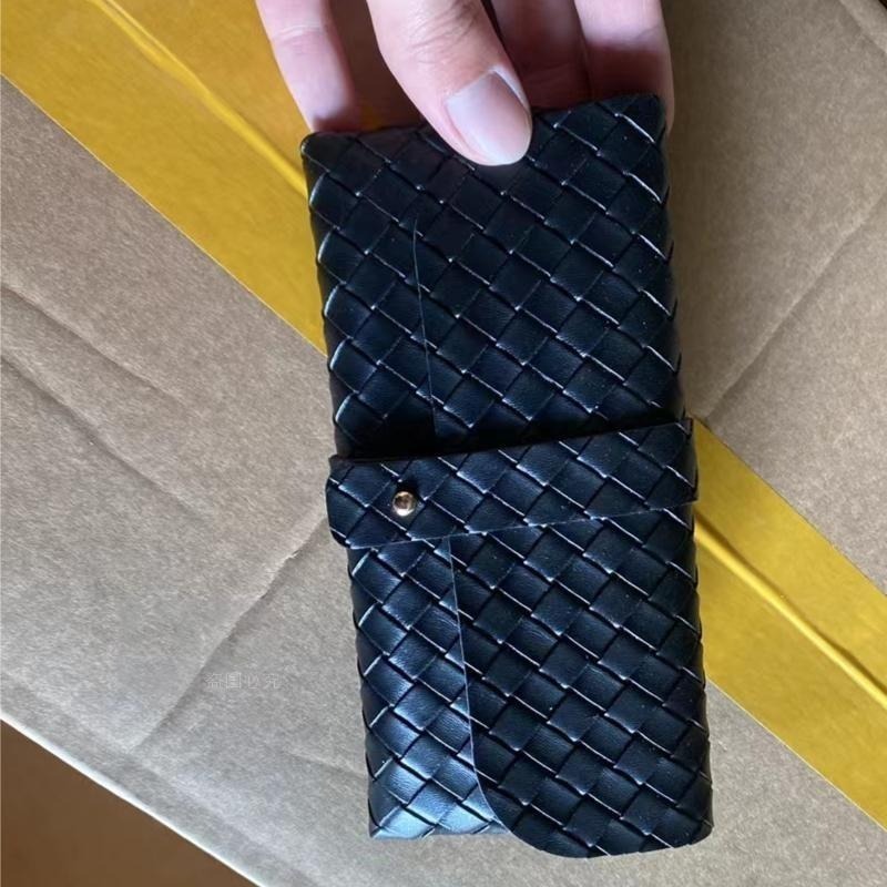 義式編織紋眼鏡盒 眼鏡盒 眼鏡袋 文具袋 收納袋 配件袋 飾品袋 筆袋 時尚配件 時尚 【過生活】-細節圖4