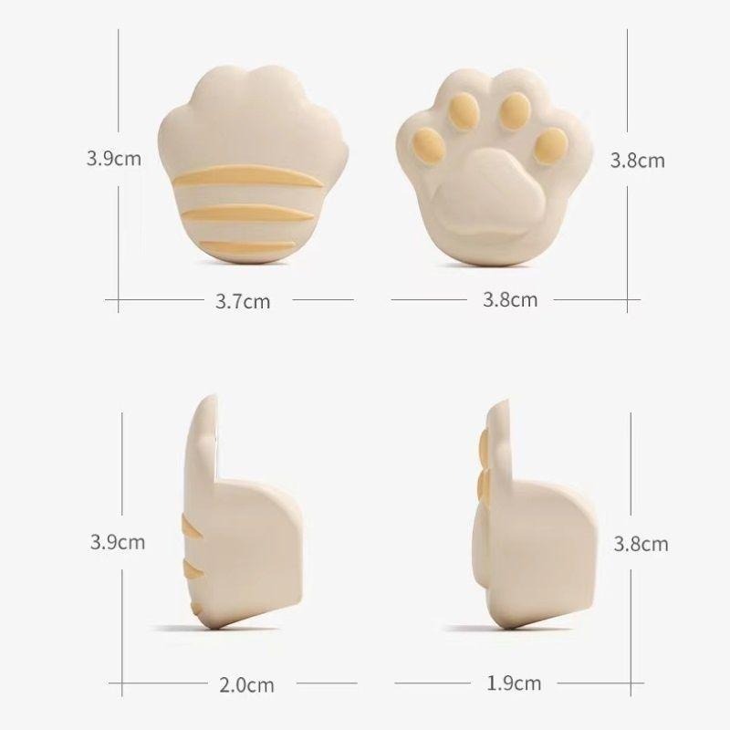 貓爪直角防撞保護墊 一對2個  防撞保護墊 防撞 貓爪 貓 貓奴必備 【過生活】-細節圖7