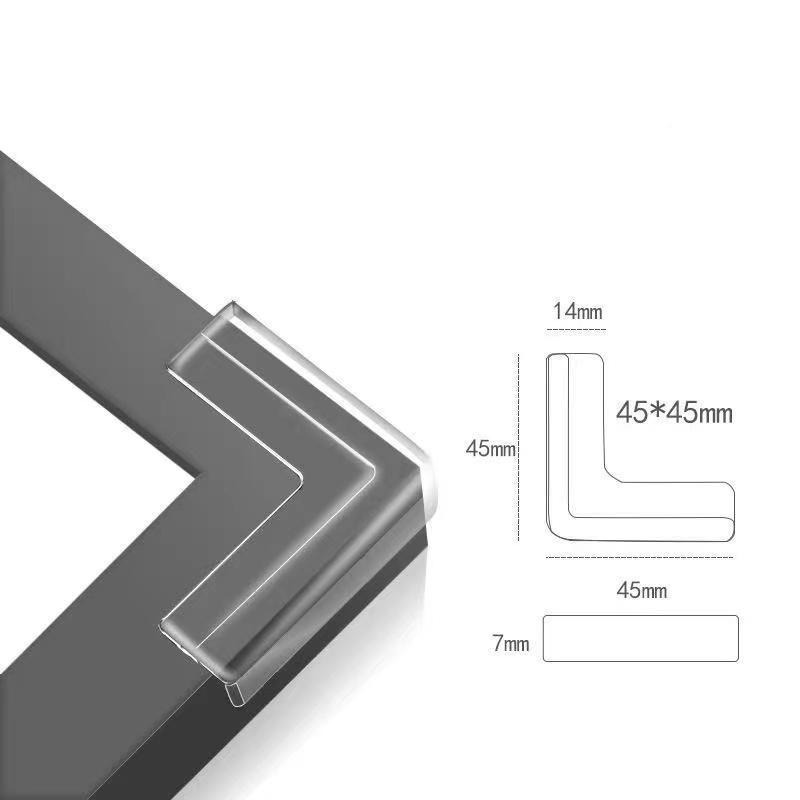 柔軟高彈防碰撞防護角 防護角 防碰撞 防撞角 保護角 直角防撞 安全防護 櫃角防撞 邊角防撞 【過生活】-細節圖4