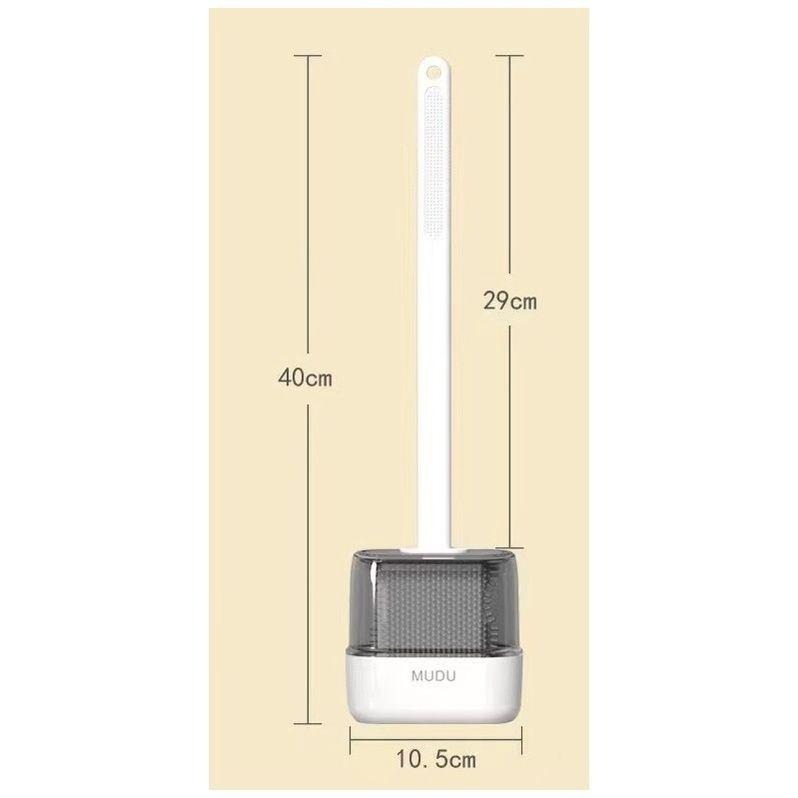 水晶矽膠軟馬桶刷 馬桶刷 【過生活】-細節圖9