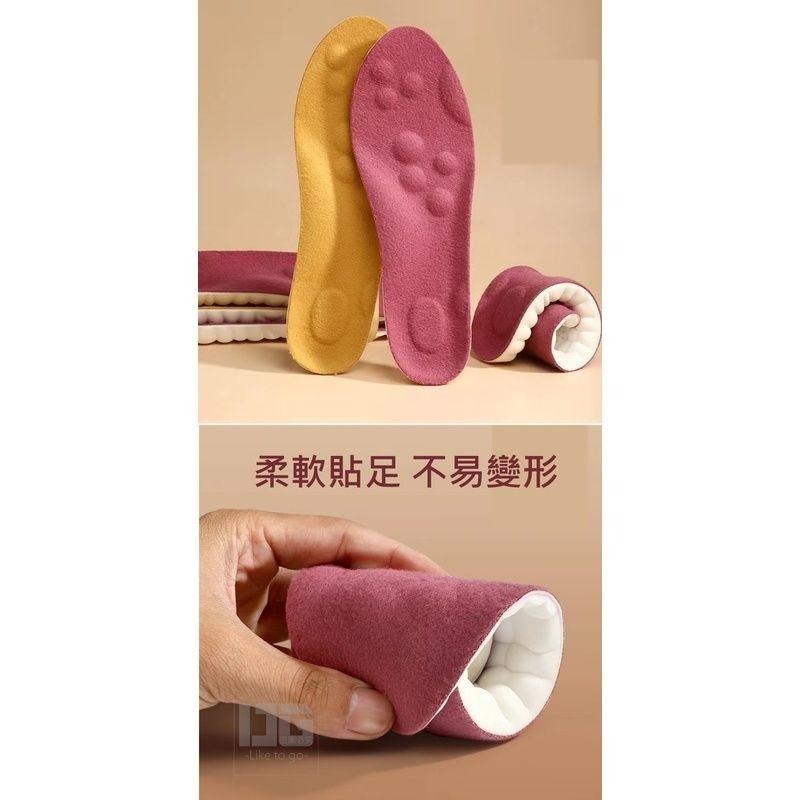 超柔軟熱感透氣鞋墊 鞋墊 透氣鞋墊 保暖鞋墊 保暖 【過生活】-細節圖2