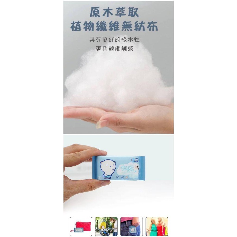 超迷你真便攜隨身包濕巾 盒裝24入 濕紙巾 輕便濕紙巾 超迷你濕紙巾 迷你濕紙巾 【過生活】-細節圖3