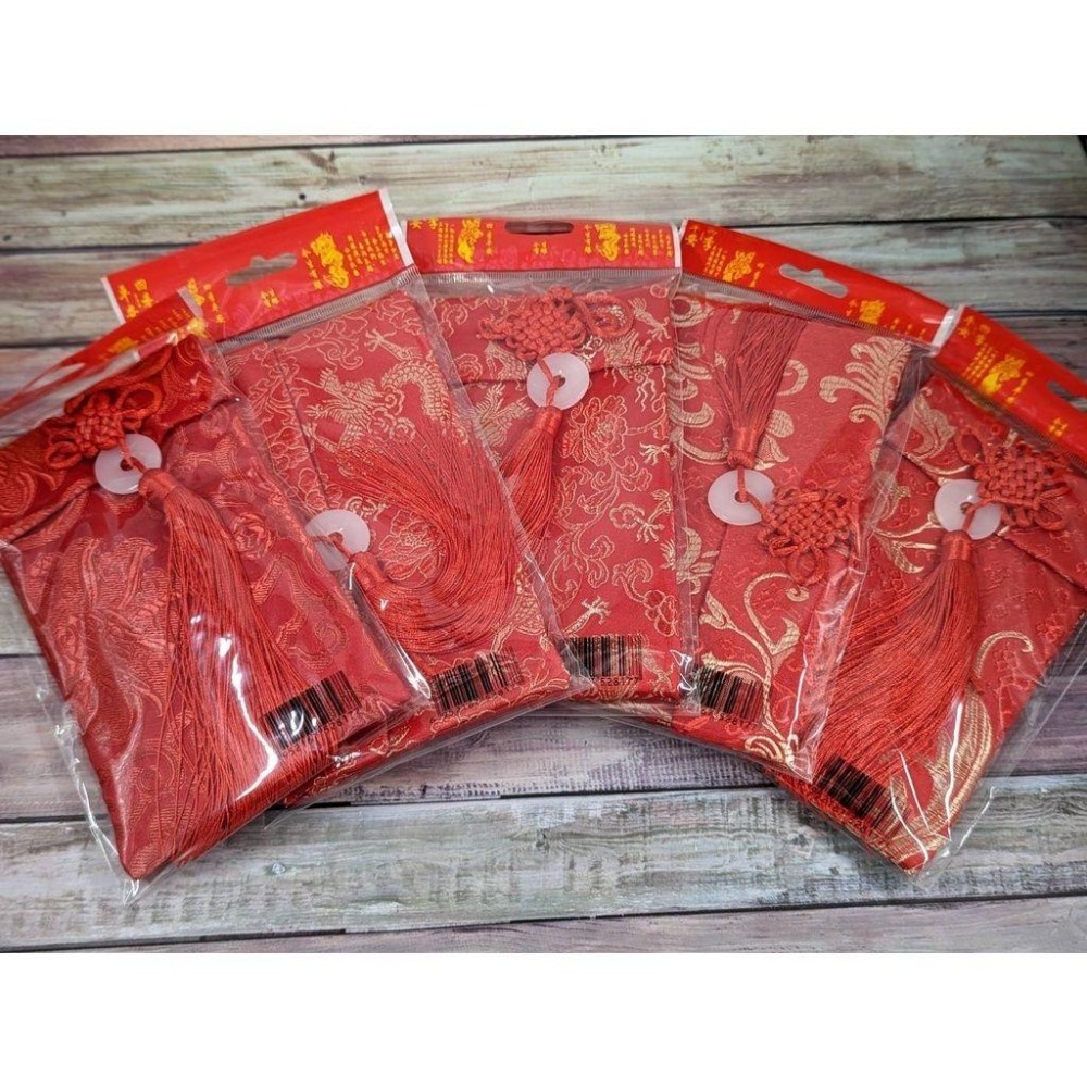 宮廷風中國結紅包袋 紅包 紅包袋 過年 新年 農曆新年 開運 祝福 喜慶 中國結紅包 錦緞紅包 【過生活】-細節圖5