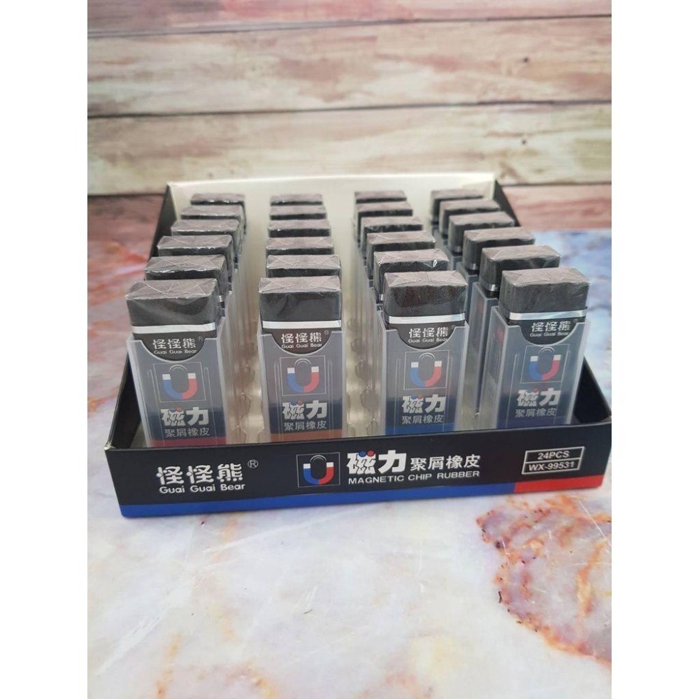 創意磁力吸屑橡皮擦 橡皮擦 (外盒為透明白色) 磁力橡皮擦 吸屑橡皮擦 【過生活】-細節圖4