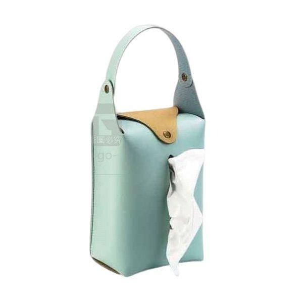 懸掛式抽取面紙袋 面紙袋 面紙收納 紙巾袋 紙巾收納 衛生紙袋 衛生紙收納  【過生活】-細節圖2