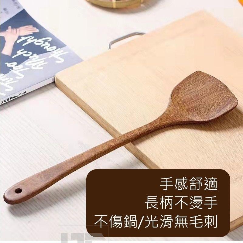 日式長柄木質鍋鏟 木質鍋鏟 長柄鍋鏟 木鏟 鍋鏟 【過生活】-細節圖5