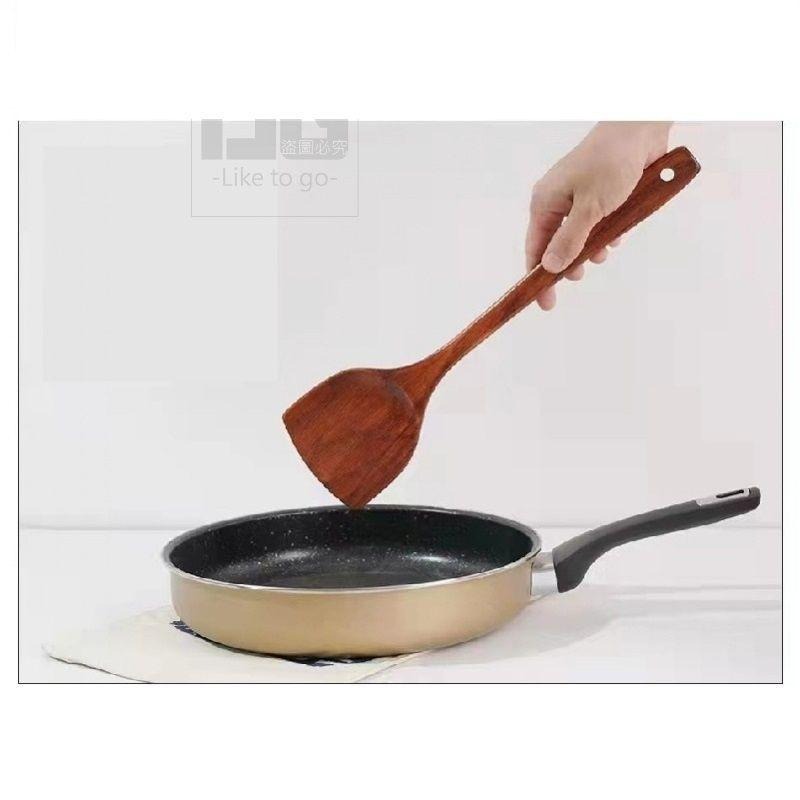 日式長柄木質鍋鏟 木質鍋鏟 長柄鍋鏟 木鏟 鍋鏟 【過生活】-細節圖6