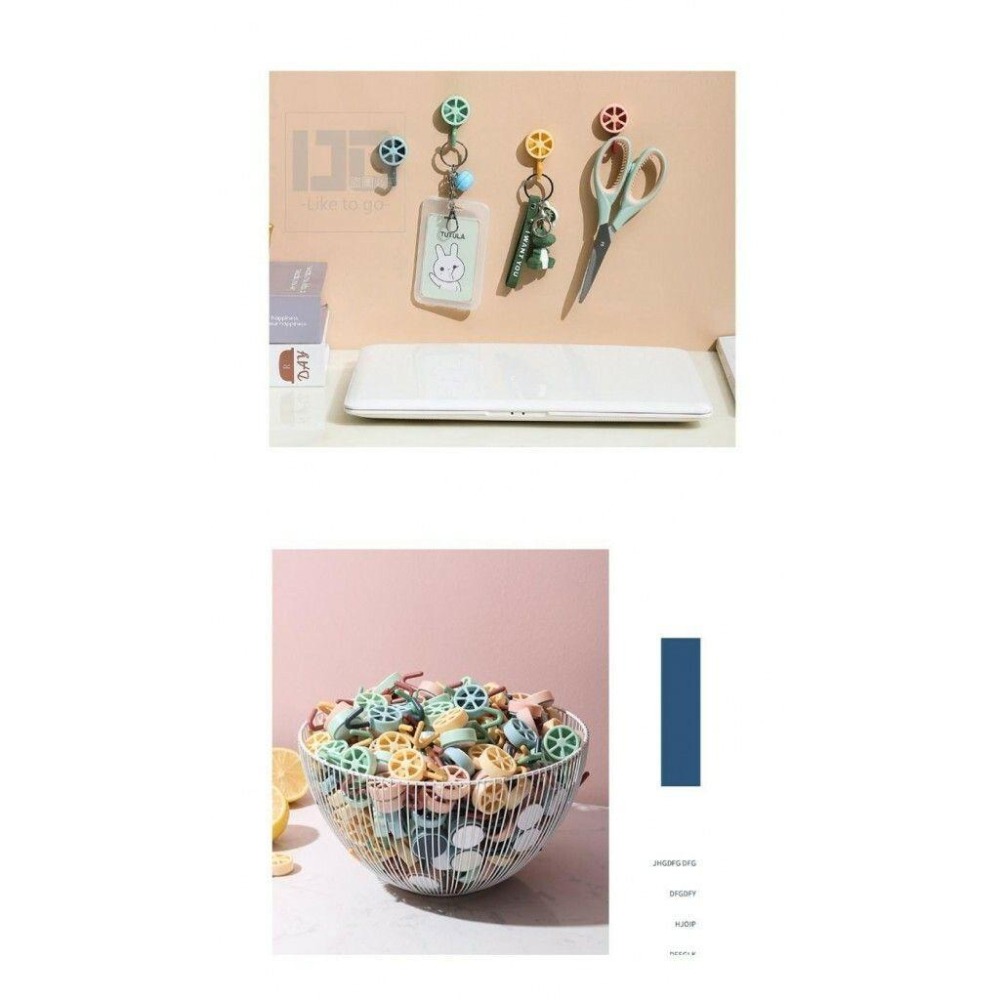 檸檬造型無痕掛勾 掛勾 無痕掛勾 【過生活】-細節圖2