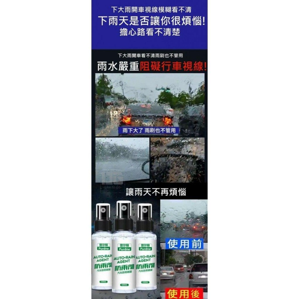 便攜防雨劑 車用防雨 【過生活】-細節圖3