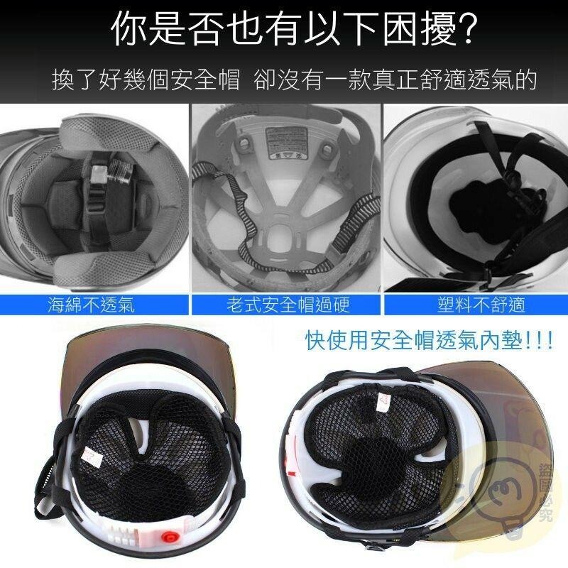 3D蜂巢透氣安全帽墊 安全帽墊 安全帽內墊 安全帽內襯 透氣內襯 安全帽內襯 【過生活】-細節圖5