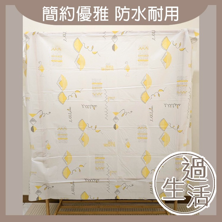 日式質感防水浴簾 浴簾 防水浴簾 浴室用品-規格圖6
