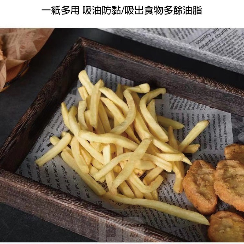 印花 氣炸鍋 烤箱 烘培紙 吸油紙 烘焙用具 氣炸鍋烘焙紙 廚房用品 烘焙 餐廚 氣炸鍋專用紙 廚房用具 烘培【過生活】-細節圖5