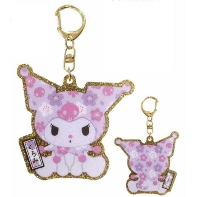 ((預購))  三麗鷗 造型壓克力鑰匙圈(櫻花) HelloKitty 美樂蒂 酷洛米 20250423 過生活IP訂購-細節圖5
