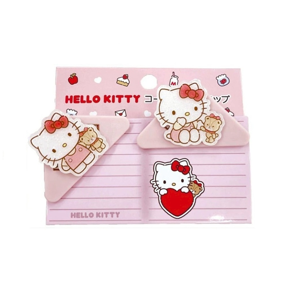((預購))  三麗鷗 造型夾2入組 HelloKitty 美樂蒂 酷洛米 20250423 過生活IP訂購-細節圖3