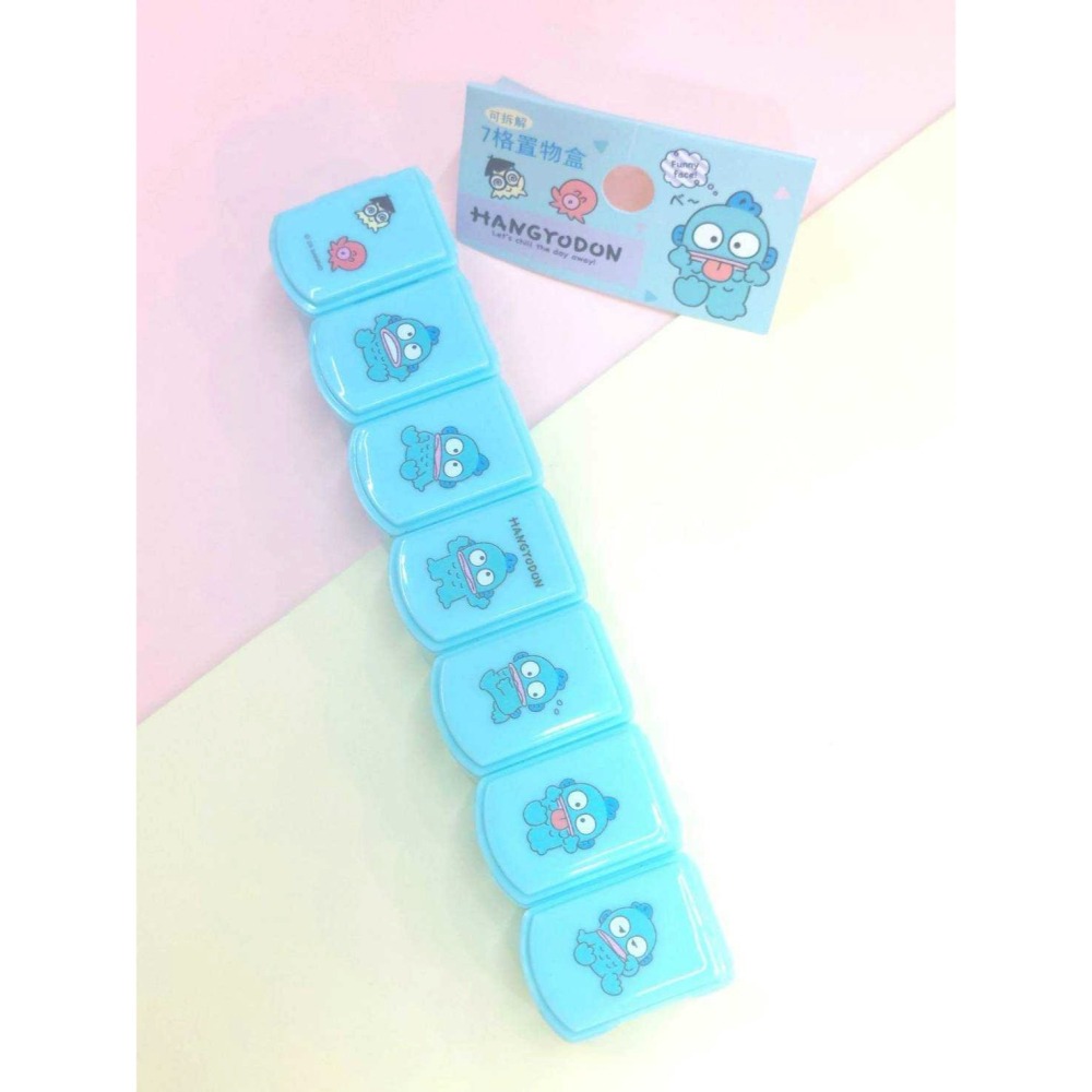 ((預購)) 三麗鷗 七格置物盒 藥盒 大耳狗 酷洛米 人魚漢頓 20250505 過生活IP訂購-細節圖5