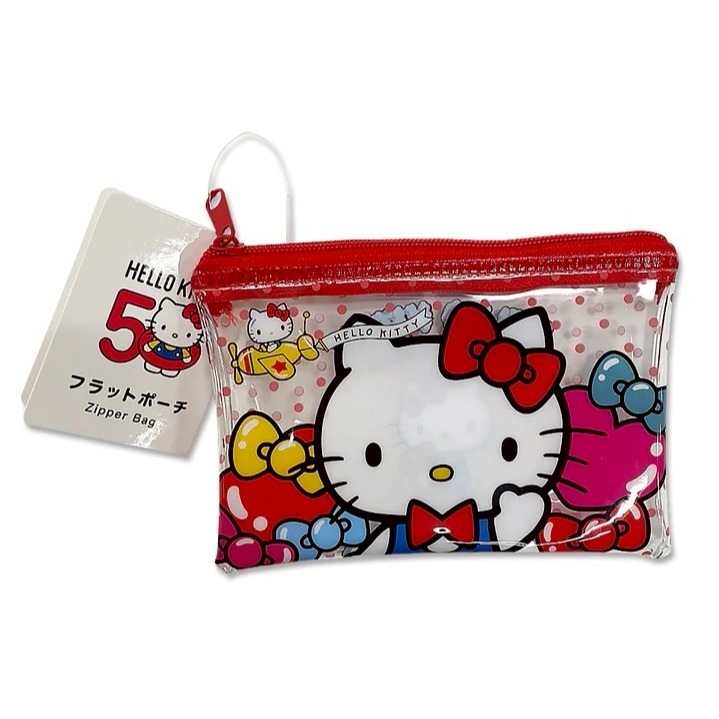 過生活IP訂購 三麗鷗 迷你扁平收納包(50週年 HelloKitty 美樂蒂 雙子星 大耳狗 帕恰狗 20250519-細節圖3