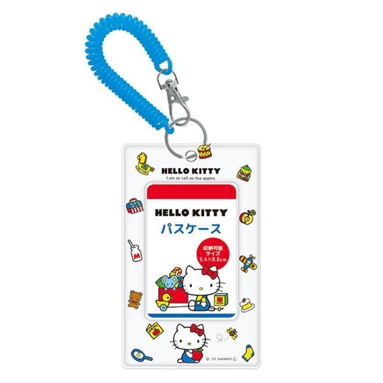 過生活IP訂購 HelloKitty 票卡夾附彈簧繩 20250528-細節圖4