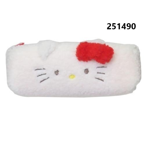過生活IP訂購 三麗鷗 絨毛造型筆袋 HelloKitty 美樂蒂 大耳狗 酷洛米 帕恰狗 人魚漢頓 6655R-細節圖3