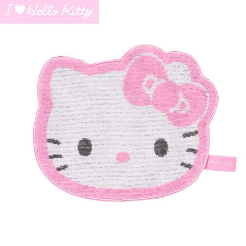 過生活IP訂購 Hello Kitty 純棉小方巾 (經典) 20250606-細節圖3