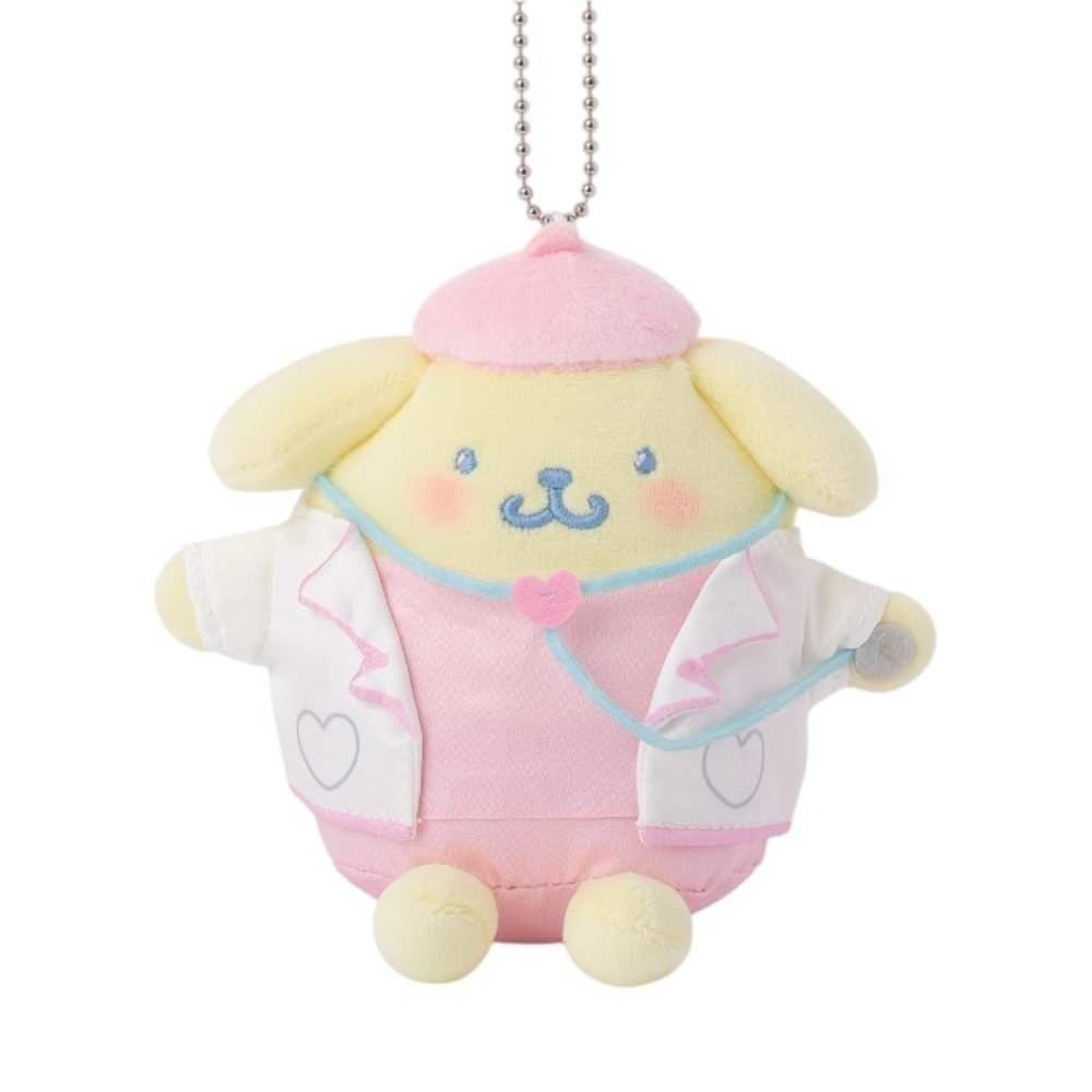 過生活IP訂購 三麗鷗 絨毛玩偶吊飾 (護士) HelloKitty 美樂蒂 布丁狗 大耳狗 6546R-細節圖5