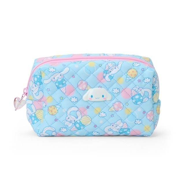 過生活IP訂購 三麗鷗 菱格化妝包 棉布風 HelloKitty 美樂蒂 大耳狗 11411-細節圖5