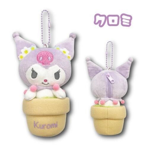 過生活IP訂購 三麗鷗 絨毛造型收納包 HelloKitty 美樂蒂 大耳狗 酷洛米 20250612-細節圖7