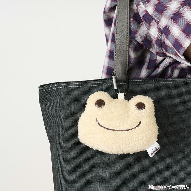 過生活IP訂購 Pickles the Frog 青蛙 萌蛙匹克 玩偶折疊環保購物袋 11411-細節圖3