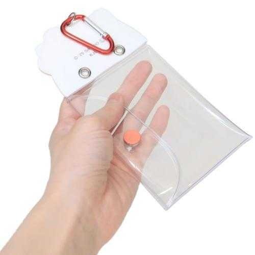 過生活IP訂購 三麗鷗 造型透明小物收納包附扣環 凱蒂貓 美樂蒂 大耳狗 酷洛米 帕恰狗 人魚漢頓 20250612-細節圖10