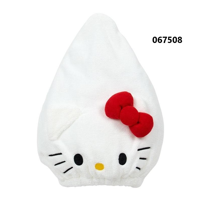 過生活IP訂購 三麗鷗 絨毛吸水鬆緊髮帽  HelloKitty 美樂蒂 大耳狗 酷洛米 20250612-細節圖3