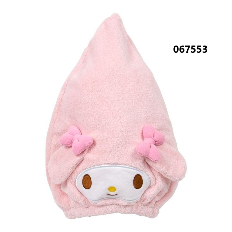 過生活IP訂購 三麗鷗 絨毛吸水鬆緊髮帽  HelloKitty 美樂蒂 大耳狗 酷洛米 20250612-細節圖4