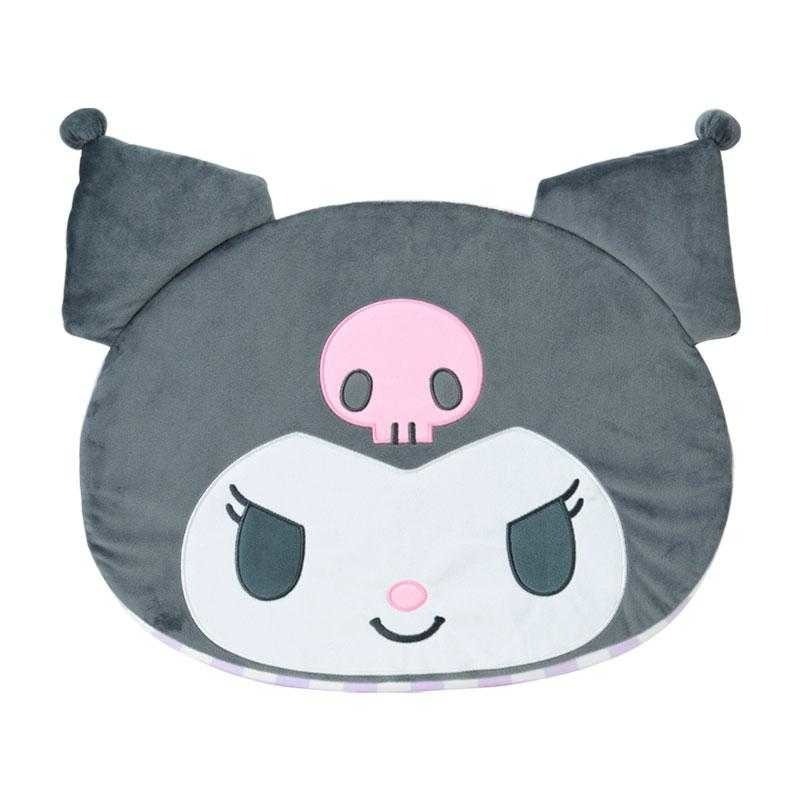 過生活IP訂購 三麗鷗 多功能抱枕 格紋款 HelloKitty 大耳狗 酷洛米 人魚漢頓 11411-細節圖5