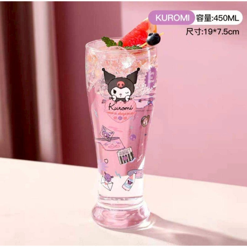 過生活IP訂購 三麗鷗 玻璃杯 美樂蒂 大耳狗 酷洛米 11408-細節圖5