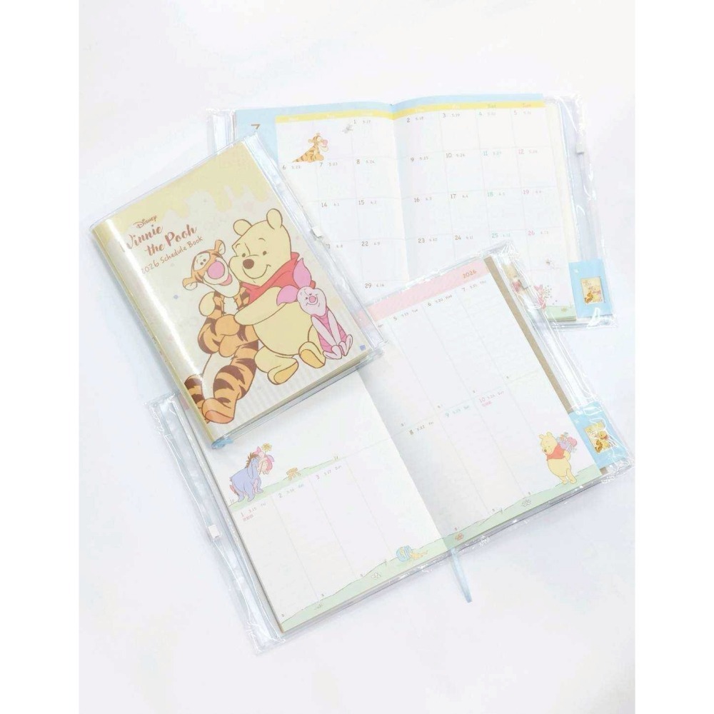 過生活IP訂購 小熊維尼 2026年跨年日誌手冊 20250617-細節圖3