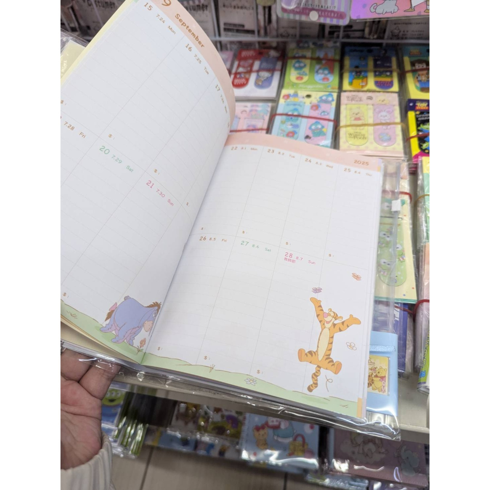 過生活IP訂購 小熊維尼 2026年跨年日誌手冊 20250617-細節圖5