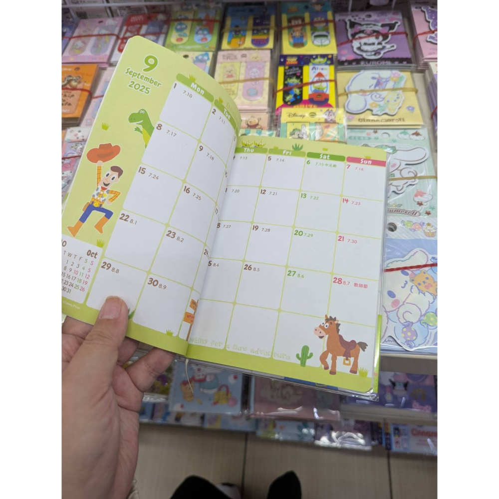 過生活IP訂購 玩具總動員 三眼怪 2026年跨年日誌手冊 20250617-細節圖10