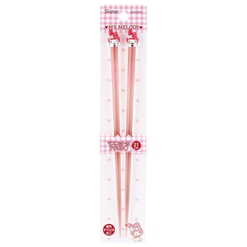 過生活IP訂購 三麗鷗 造型立體頭壓克力筷子 HelloKitty 美樂蒂 20250620-細節圖4