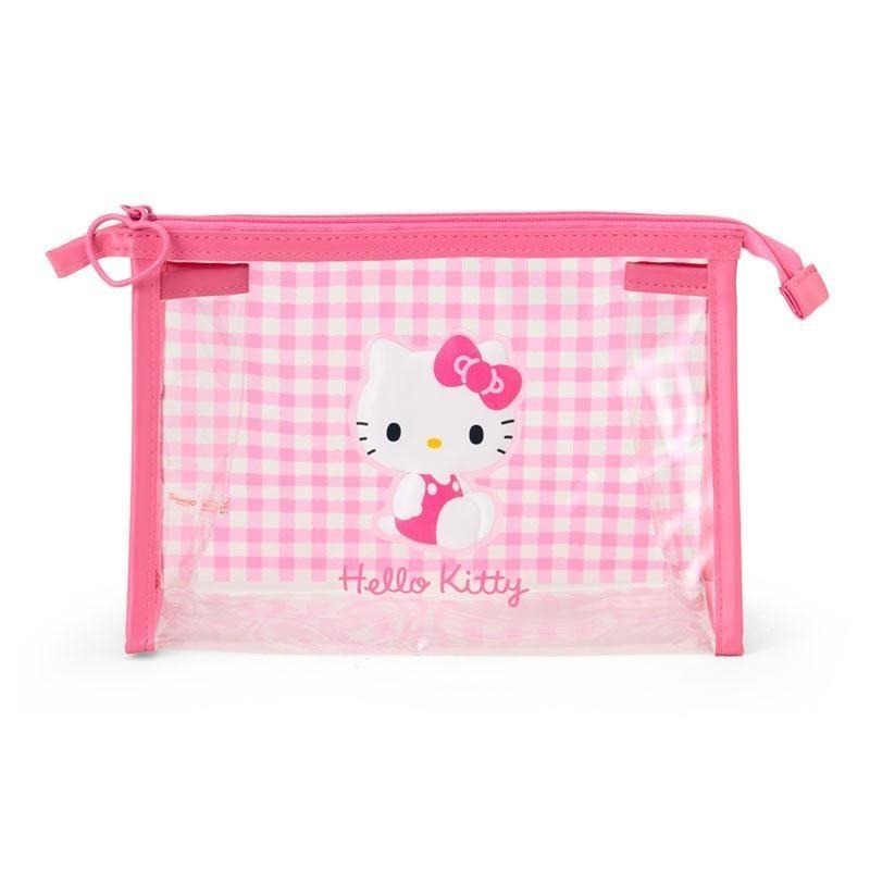 過生活IP訂購 三麗鷗 透明化妝包 HelloKitty 美樂蒂 布丁狗 大耳狗 酷洛米 帕恰狗 11406-細節圖4