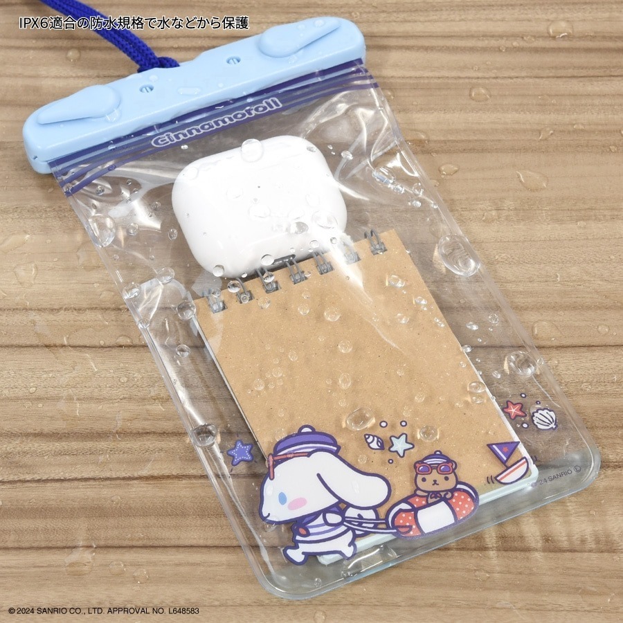 過生活IP訂購 三麗鷗 透明斜背手機包 HelloKitty 大耳狗 酷洛米 11411-細節圖5