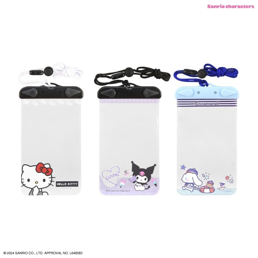 過生活IP訂購 三麗鷗 透明斜背手機包 HelloKitty 大耳狗 酷洛米 11411-細節圖9
