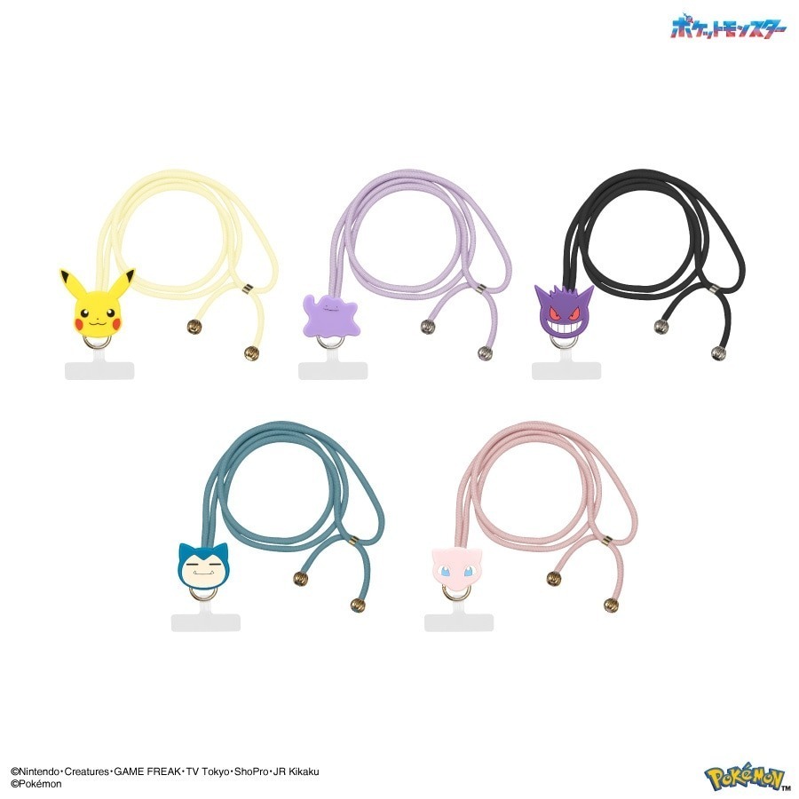 過生活IP訂購 寶可夢 Pokemon 手機環扣附背帶 皮卡丘 百變怪 卡比獸 夢幻 11411-細節圖3