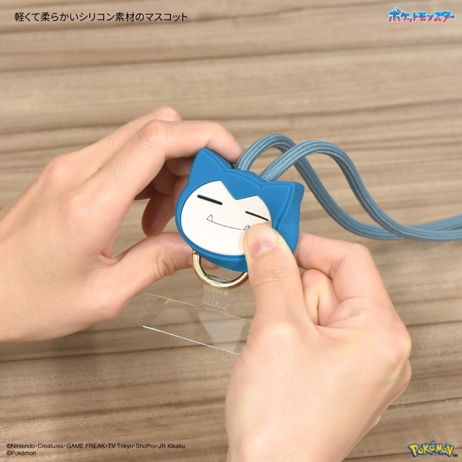 過生活IP訂購 寶可夢 Pokemon 手機環扣附背帶 皮卡丘 百變怪 卡比獸 夢幻 11411-細節圖7