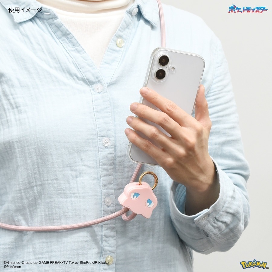 過生活IP訂購 寶可夢 Pokemon 手機環扣附背帶 皮卡丘 百變怪 卡比獸 夢幻 11411-細節圖8