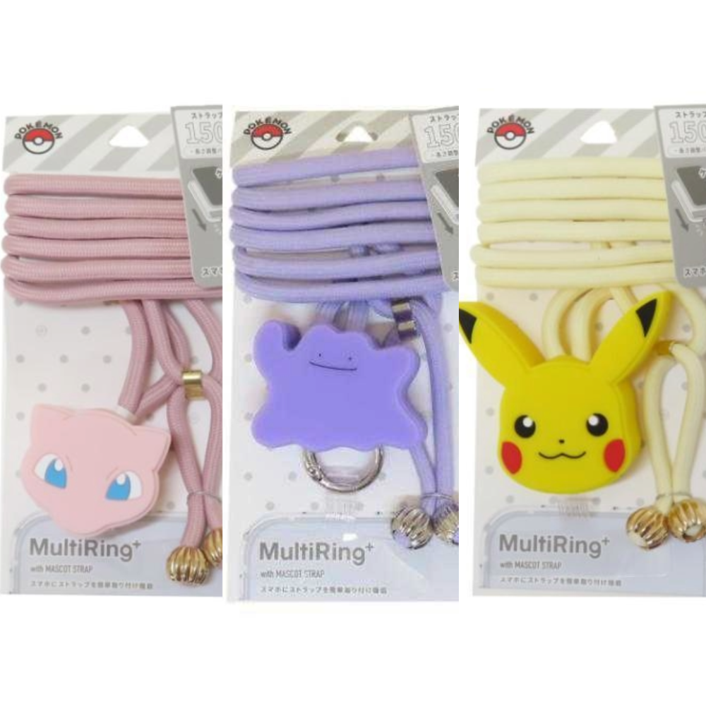 過生活IP訂購 寶可夢 Pokemon 手機環扣附背帶 皮卡丘 百變怪 卡比獸 夢幻 11411-細節圖9