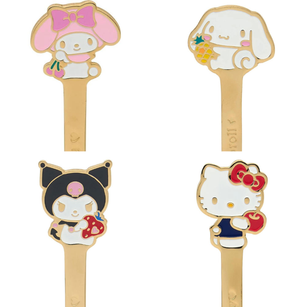 過生活IP訂購 三麗鷗 造型點心湯匙 HelloKitty 美樂蒂 大耳狗 酷洛米 11406-細節圖4