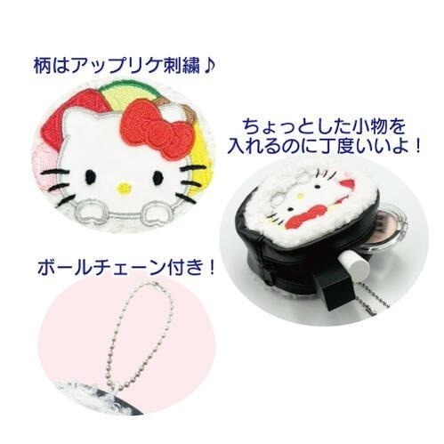 過生活IP訂購 三麗鷗 絨毛造型收納包  HelloKitty 美樂蒂 酷洛米 11407-細節圖3