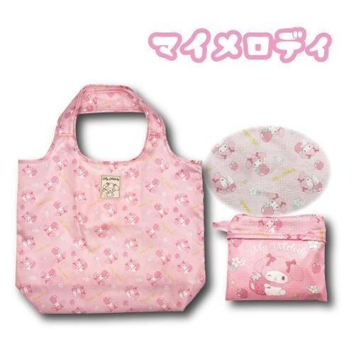 過生活IP訂購 三麗鷗 折疊環保購物袋 HelloKitty 美樂蒂 大耳狗 酷洛米 11407-細節圖4