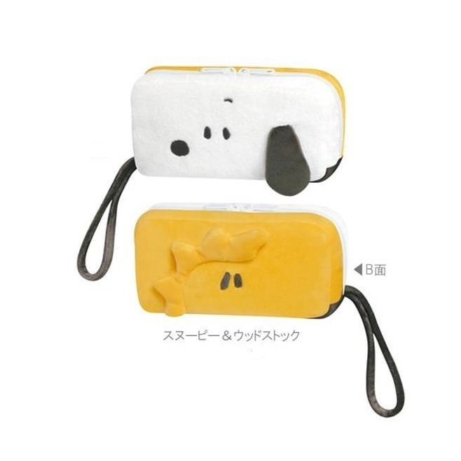 過生活IP訂購 史努比 Snoopy 歐拉夫 Olaf 絨毛造型筆袋 6A36R-細節圖3