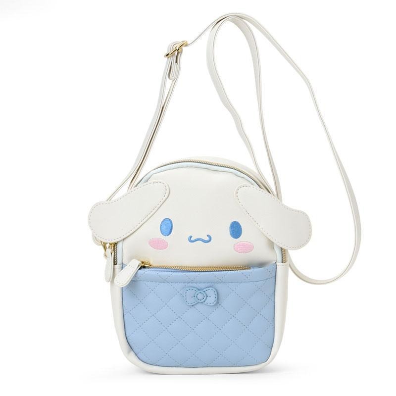 過生活IP訂購 三麗鷗 大臉造型斜背包 HelloKitty 美樂蒂 大耳狗 酷洛米 11407-細節圖6